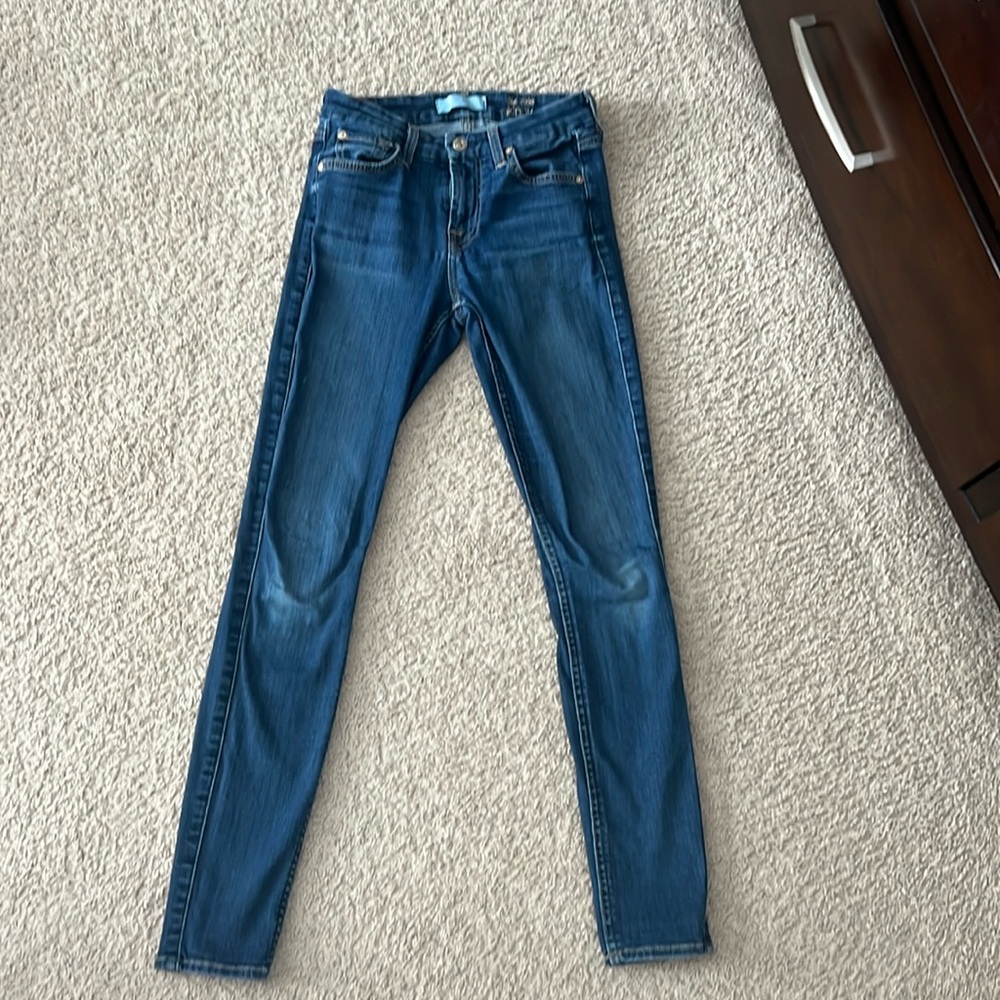 7 for all Mankind the ankle skinny
